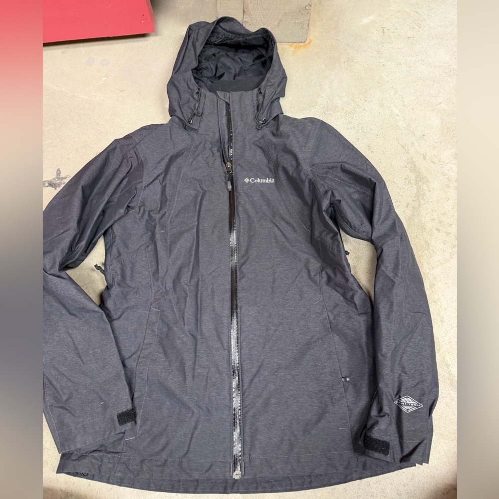 Columbia Gray and Black Interchange Jacket - Women’s M